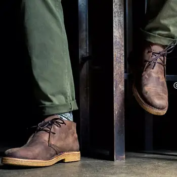 

High Quality Fashion Men Pu Leather Lace-up Boots Male Casual Classic Trendy Vinage Stylish Ankle Boots Zapatos De Hombre 4M406