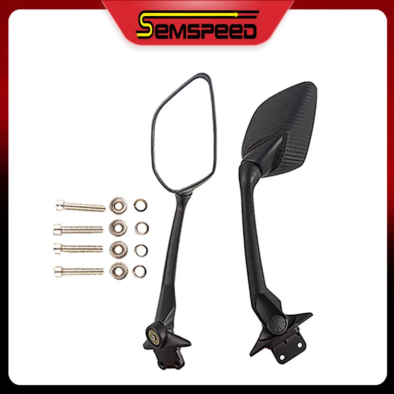 Боковые зеркала мотоцикла аксессуары для Yamaha TMAX 530 T MAX 2012 2018 SEMSPEED CNC углеродного