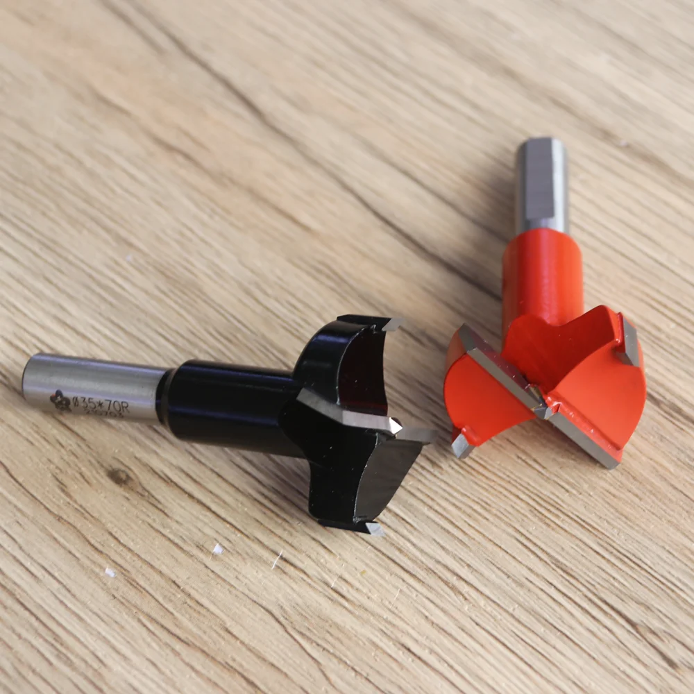 TCT Head 4 Flutes Industrial Hinge Boring Bits Gang Drill for 35mm Holes Woodworking Tools Multi Rows wood boring Machines