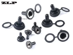 10 pces 6mm/12mm de borracha à prova dwaterproof água à prova de poeira tampa da bota do chapéu da capa proteger para mts/E TEN mini interruptor de alavanca