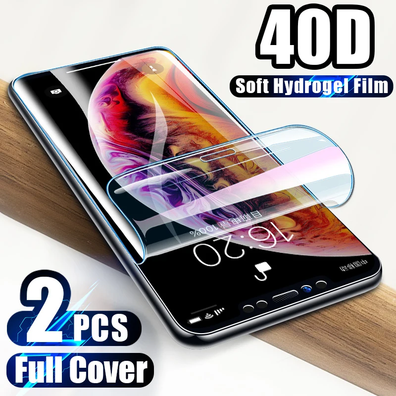 

3Pcs Full Protective Soft Hydrogel Film For iPhone 11 Pro Max Screen Protector For iPhone X XS XR XS Max 6 S 7 8 Plus Glass Film