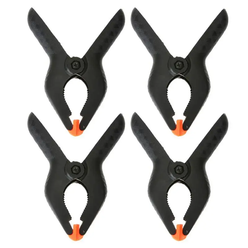 

6 Inch Spring Clamps Clip Tips Set for Woodworking DIY Lighting Photography Plate Background 4PCS