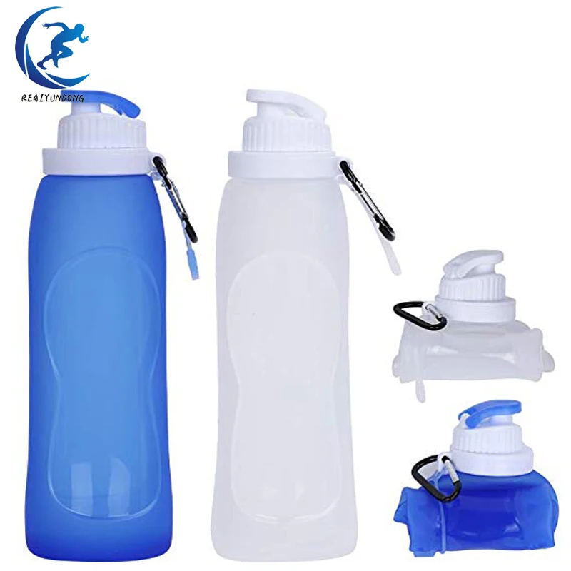 

500ml Collapsible Water Bottle Leak Proof Silicone Foldable Sports Bottle Perfect Way to Stay Hydrated Outdoor travel cup