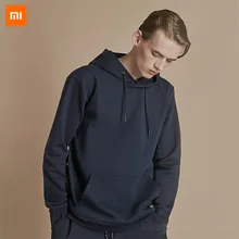 Xiaomi UREVO life Мужской флисовый классический свитер с капюшоном, трендовая одежда мягкая и удобная, подходит для осеннего и зимнего сезонов