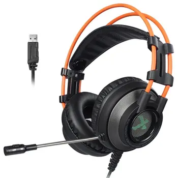 

K9U Music Stereo Gaming Headphone Headset Headband with Mic Noise Cancelling Computer Gaming Gamer Headphone
