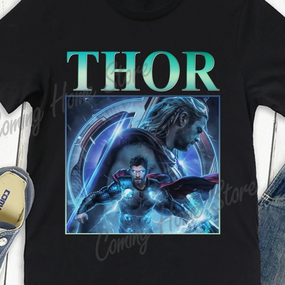 Футболка Thor винтажная ретро-футболка унисекс и женская футболка размера |