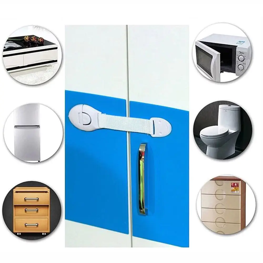 

Cupboard Lock 10 Pcs Safety Cabinet Locks Toddler Baby Toddler Drawer Baby