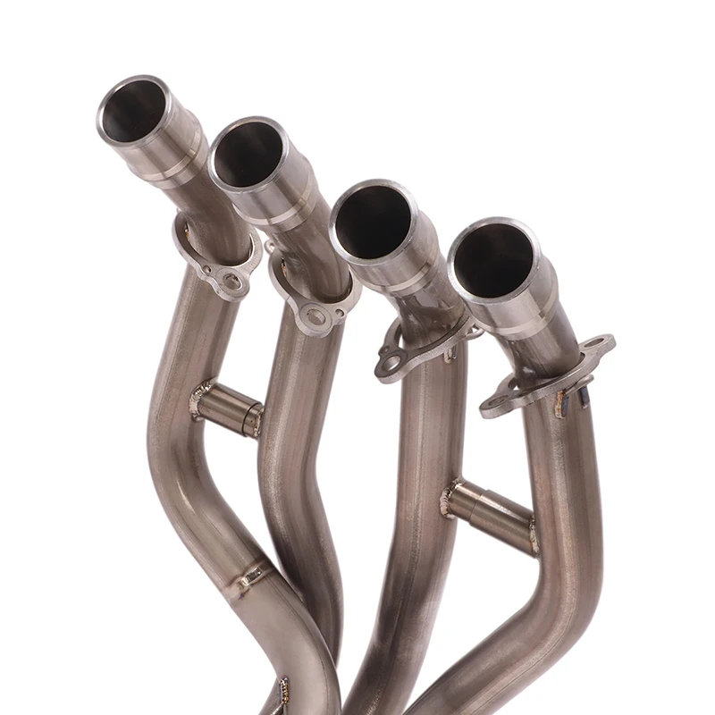 For Kawasaki ZX25R Exhaust System Motorcycle Titanium Alloy Header Mid Link Pipe Slip On 51mm Muffler Escape Delete Catalyst - - Racext 37