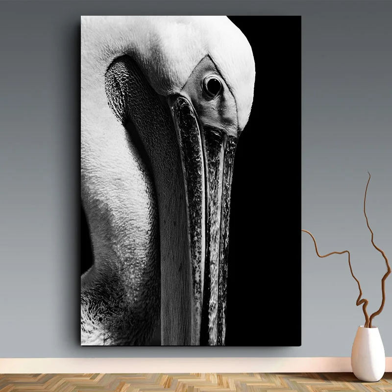 

Miaodu Black 5D DIY Diamond Painting Animal Crane Head Mosaic Embroidery Diamond Painting Cross Stitch Embroidery Crafts