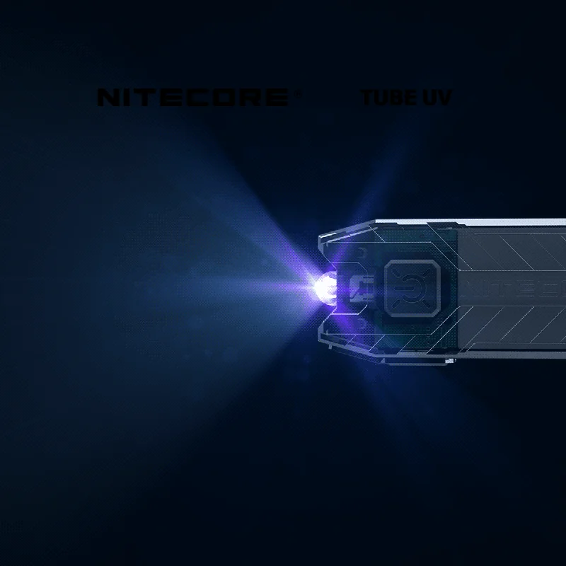 

Ультрафиолетовая трубка NITECORE с ультрафиолетовым светом и USB-зарядкой, компактная, легкая для определения денег, отметка проверки