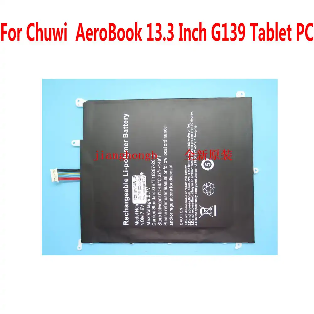 5 Linien 7 6 V 5000mah Batterie Fur Chuwi Aerobook 13 3 G139 Hw Li Polymer Wiederaufladbare Akkumulator Pack Ersatz Mobile Phone Batteries Aliexpress