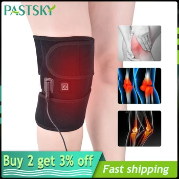 

Knee Brace Support Wrap Infrared Heating Hot Therapy 3 Levels Arthritis Cramps Pain Relief Injury Recovery Knee Rehabilitation
