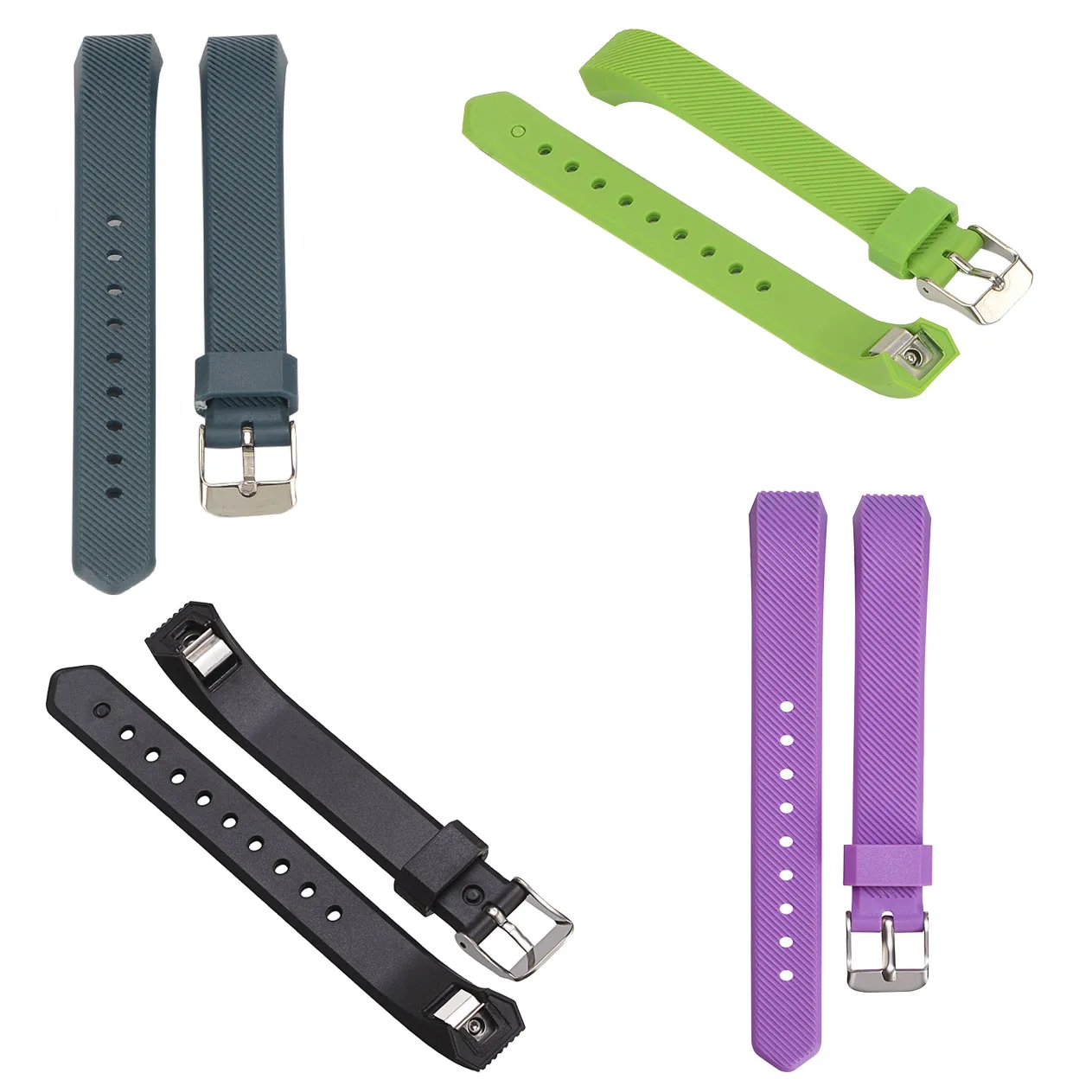 Ремешок силиконовый для часов Fitbit Alta HR сменный резиновый спортивный браслет с