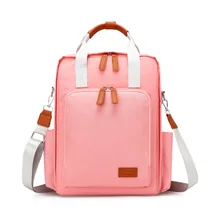 Hot Mom Backpack Versitile Fashion Large-Volume Multi-functional Waterproof Diaper Bag Infant Storage MOTHER'S Bag