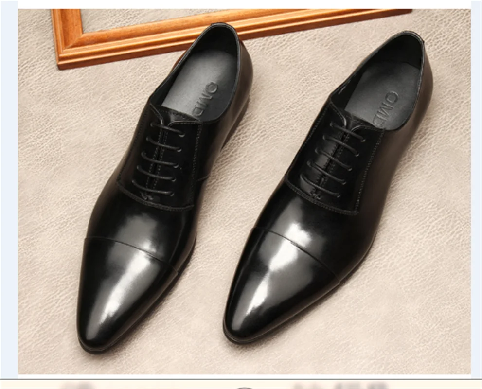 あす楽再入荷 英国の3つのジョイントレザーシューズ男性 革の先のとがったレース ビジネスドレスの靴 ウェディング ドレス サイズ46 Sale商品 Men S Shoes Snapshotco Com