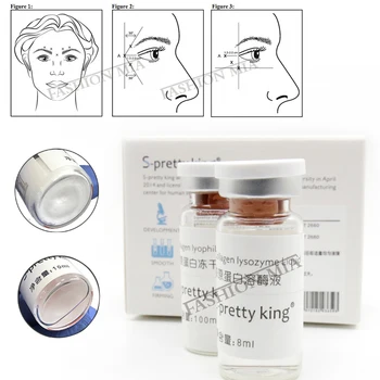 

Hyaluronic Acid Serum Mesoterapia Facial Remove Wrinkle Anti-Aging Hyaluronic Cross-linked for hyaluron injection pen 1:1 mixing