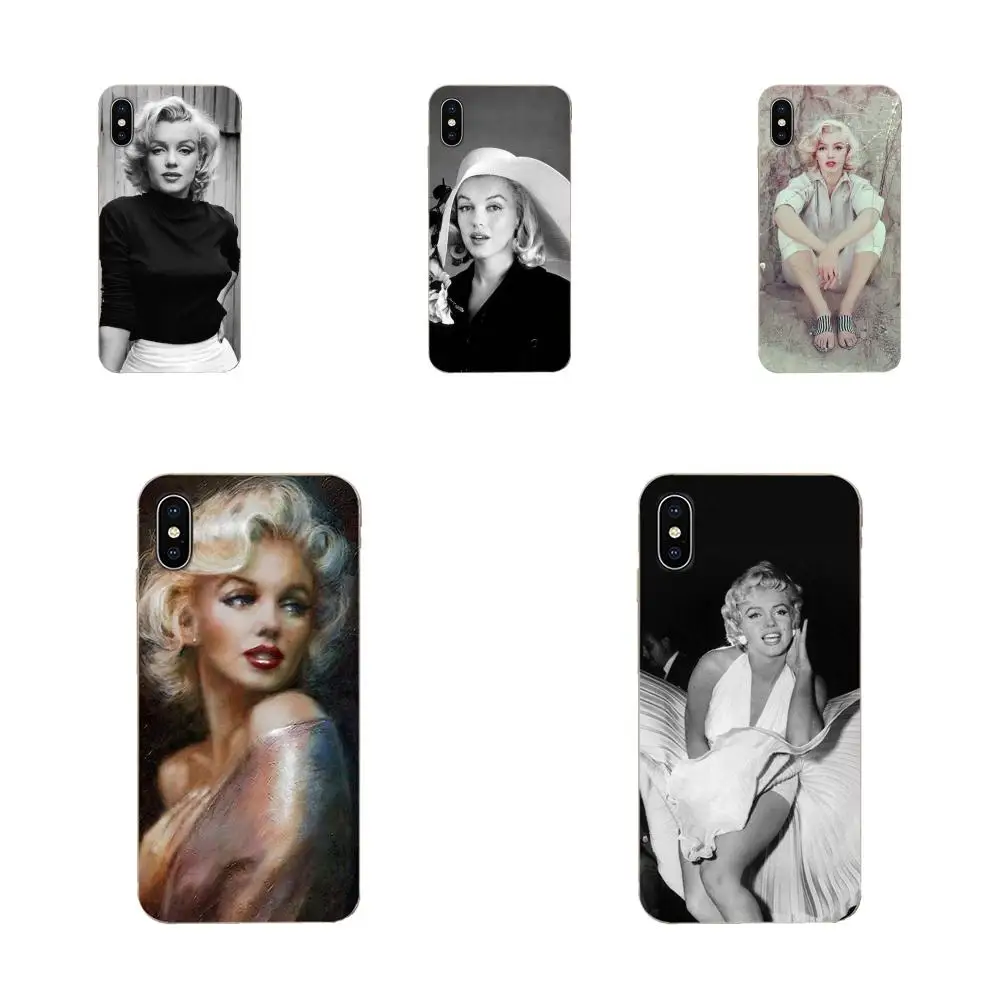 Милый ТПУ чехол Marilyn Monroe для iPhone SE2020 11 Plus Pro X XS Max XR 8 7 6S SE 4S 5 5C | Мобильные телефоны и