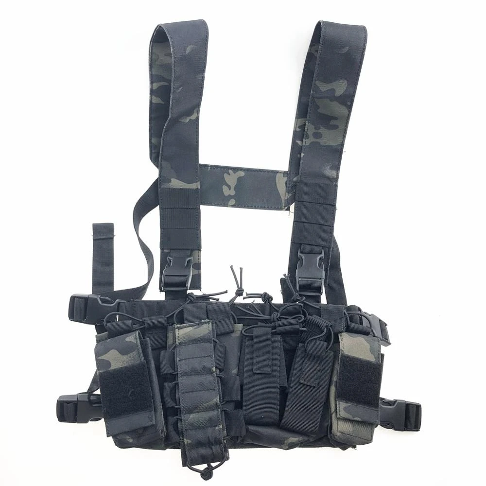 Details about   NXe Extraktion Series Flank Light Vest Molle Rig Black for paintball airsoft 