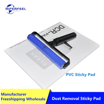 

RIFERFEEL DCR-PAD 240mm*330mm Reusable Cleanroom Dust Sticky Removal Paper Pad For Cleaning Silicone Roller Accept OEM Printing