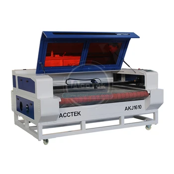 

Auto feeding table 1610 100w co2 laser cutting machine price co2 fabric laser cutting machine