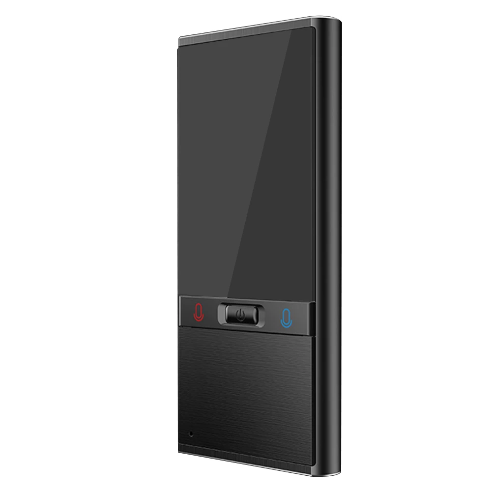 

Offline Metal Recording USB Charging Real Time Translator Touch Screen Multi Language Portable Smart Voice Take Photo Meeting