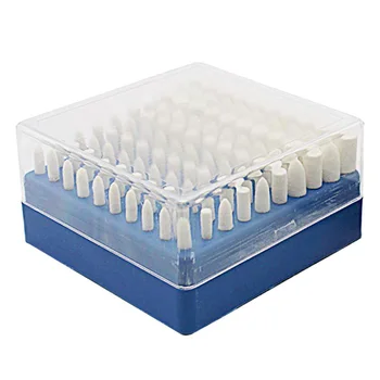 

100 Pcs Polishing Practical Tool Attachment Manicure Artificial Wool Drill Bit Grinding Head Set Home 3mm Shank Mandrel Mounted