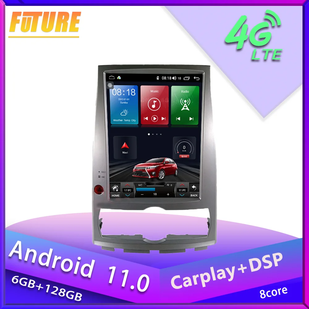 

For Hyundai Rohens Genesis Coupe 128G Android 11.0 Android Car Radio Stereo Multimedia Player GPS Navigation 2 Din DVD Head Unit