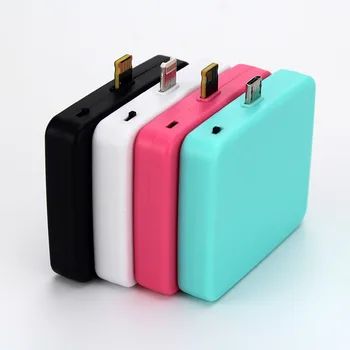 

1000mAh ultra-thin disposable mobile power supply with switch tail plug-in portable emergency charging and charging treasure