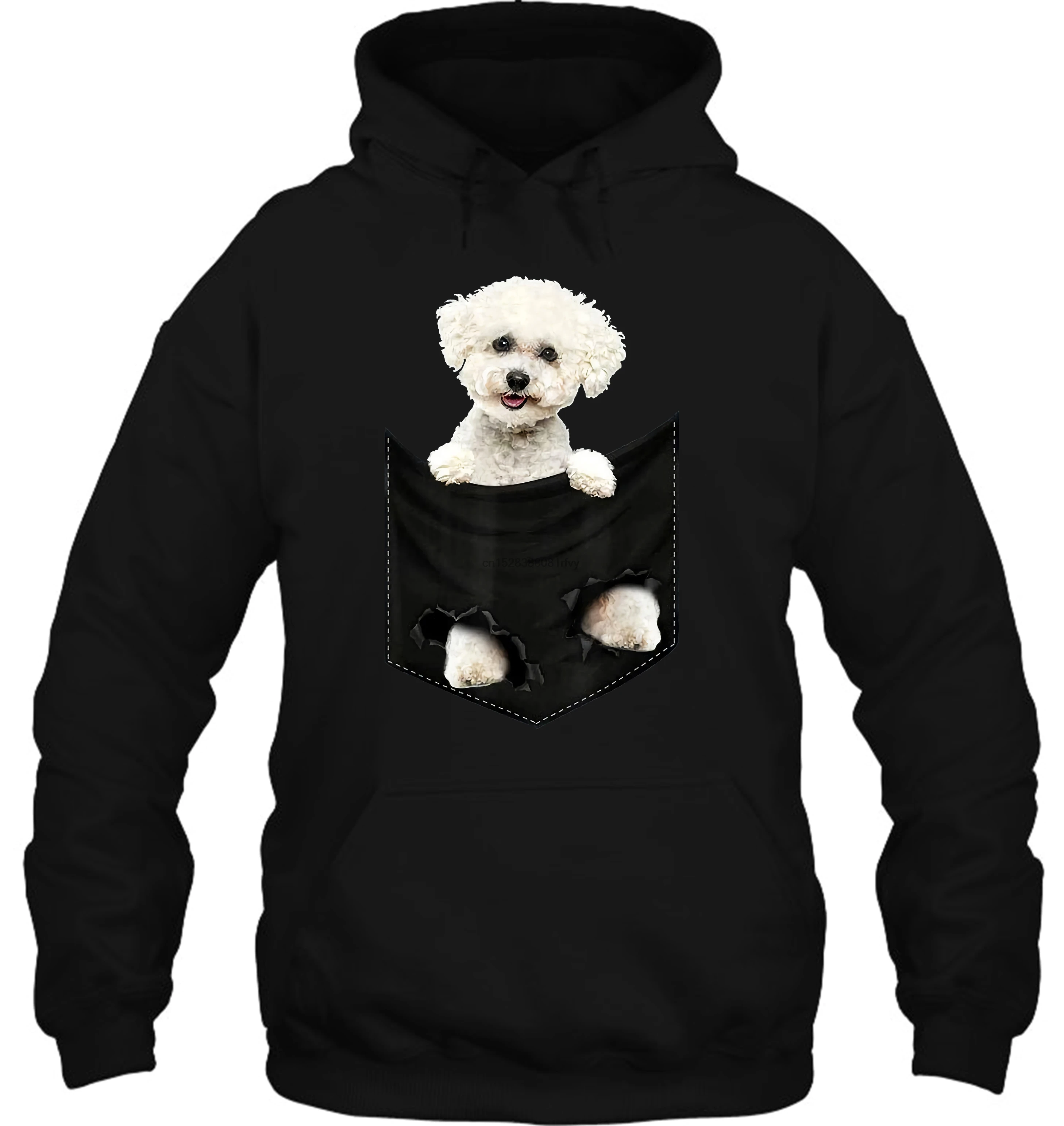 Мужская толстовка Bichon Frise Pocket Mid Bichon Frise Dog Pocket женская уличная одежда