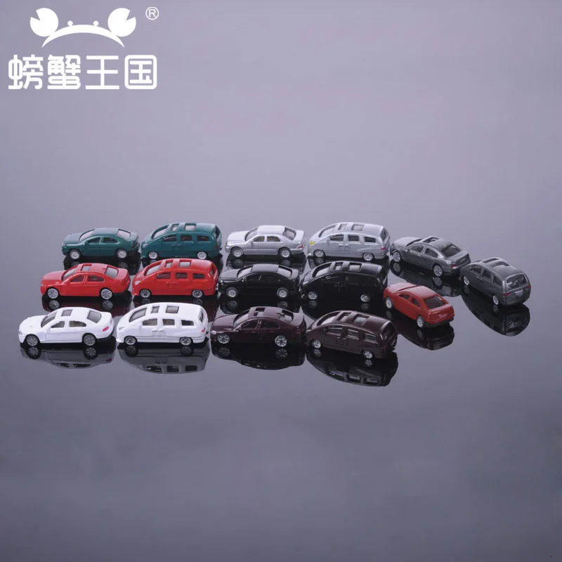  DIY Sand Table Building Model Material Scene Model Color Small Car Traffic Car Different Ratio