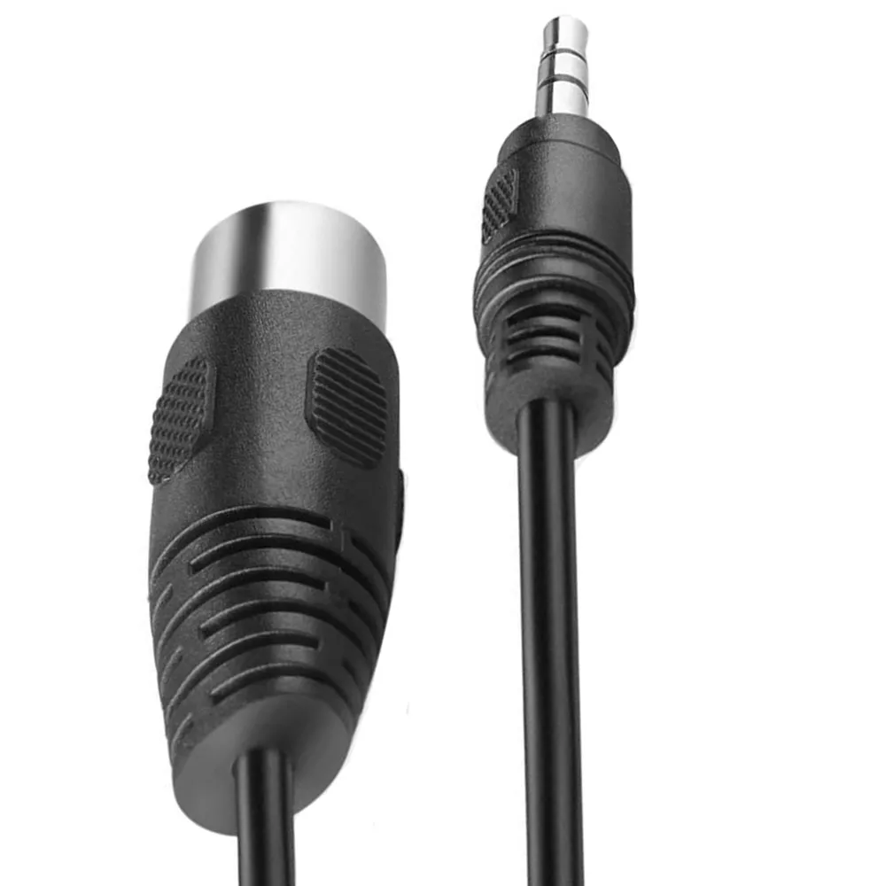 Innov8 Cavo Convertitore DIN 5 Pin Maschio A Jack Stereo 3,5 Mm TRS, 1 Metro, Per Apparecchiature Audio Vintage