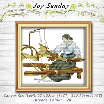 

Weaving decor painting 14CT 11CT counted cross stitch kits embroidery sets Needlework Sets Home decor