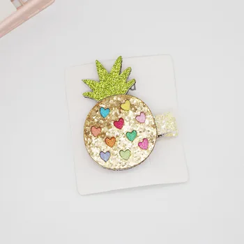 

Kid Beautiful Leisure Girl Cute Hair Clips Cute Sequin Fruit Design Hair Pin Children Girls Hair Pin Princess Hair Accessories