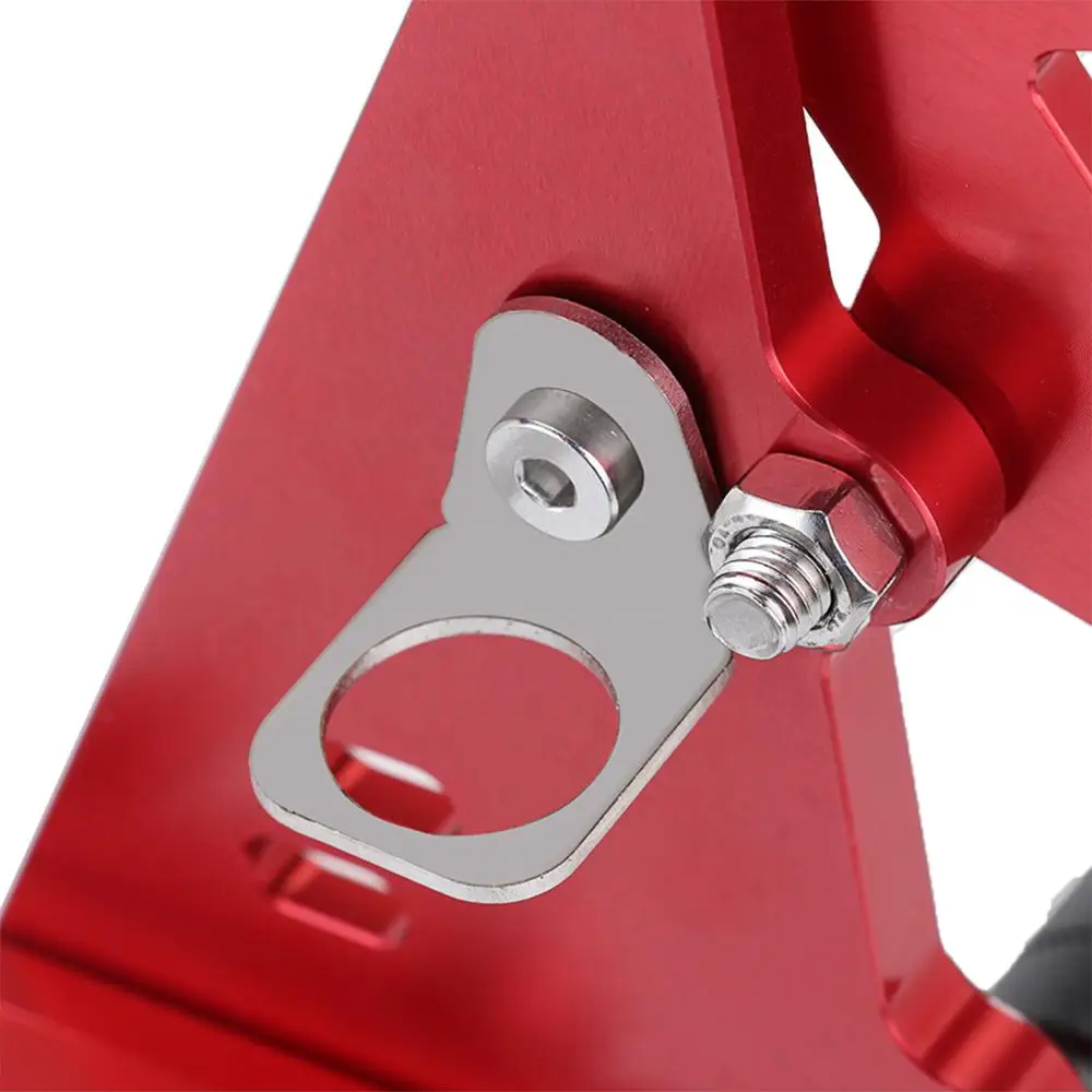K6 CNC алюминиевая Подножка для мотоцикла, задняя педаль, подножки, набор для Suzuki GSX-R 600 750 GSX-R GSXR D40