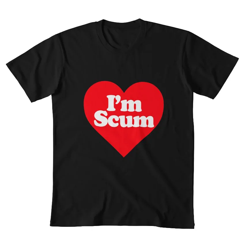 IDLES-i'm Scum футболка idles scum im scum merch логотип fontates fat white family joy Брутальная наклейка