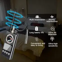 Anti Spy Wireless RF Signal Detector Bug GSM GPS Tracker telecamera nascosta dispositivo di caduta versione professionale militare K68