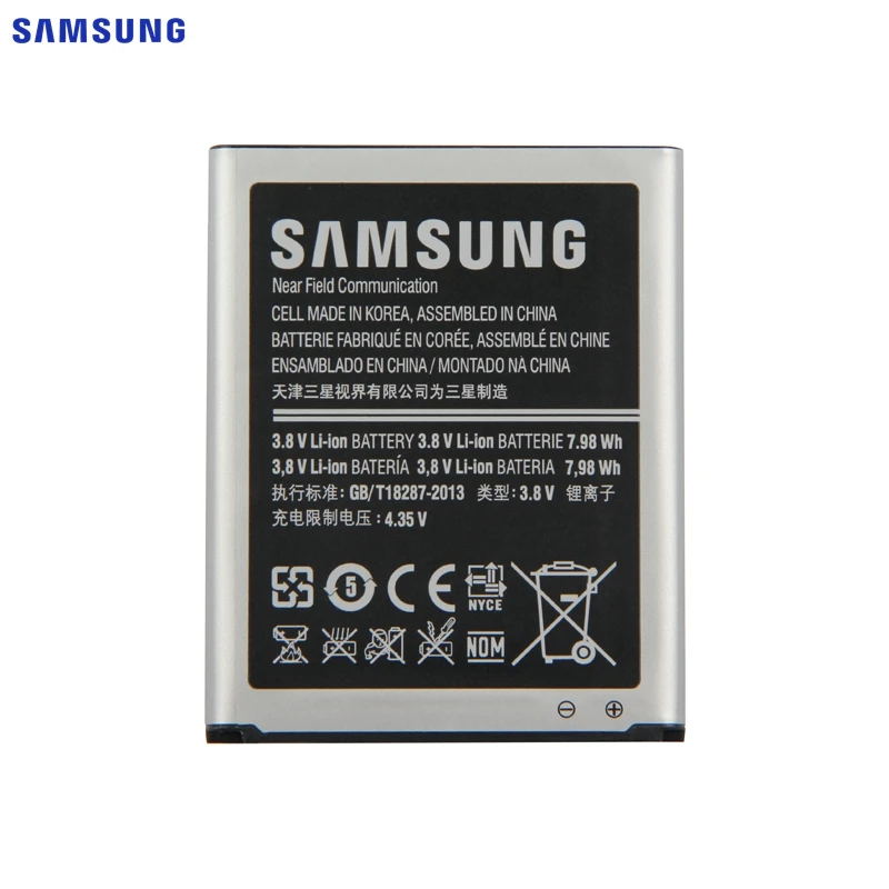 Samsung оригинальная замена Батарея EB-L1G6LLU для samsung GALAXY S3 I9300 I9128v I9308 I9060 I9305 I9308 L710 I535 EB-L1G6LLA