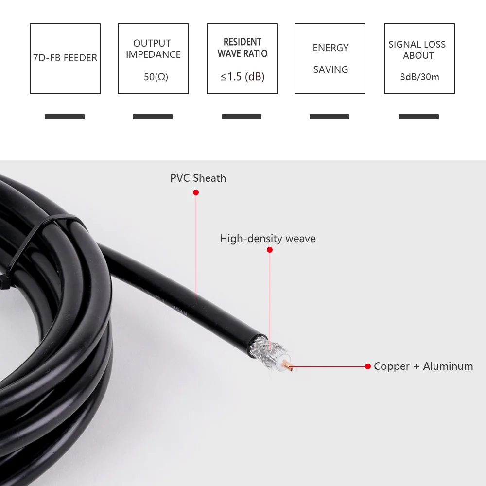 lmr400 cabo 50ohm 50 7 pl259 uhf macho 03