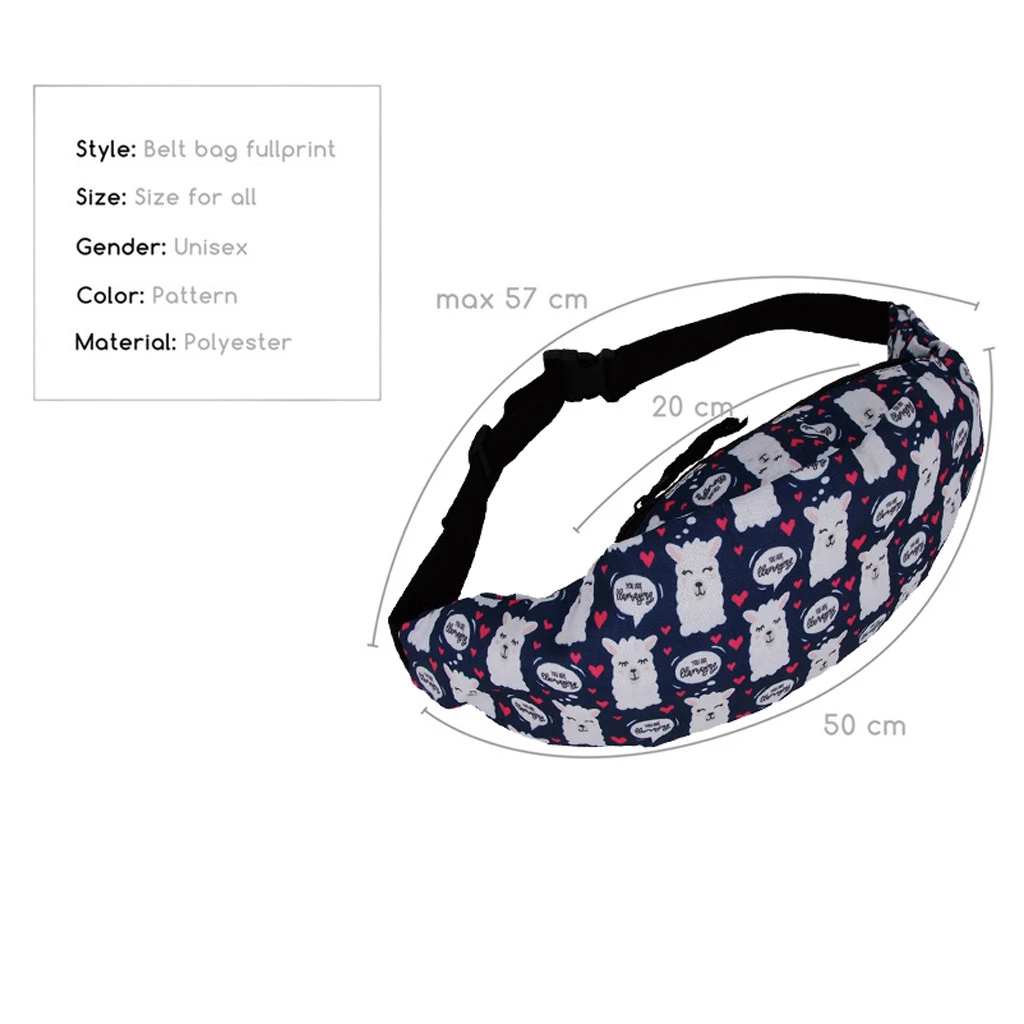Casual Men Waist Bags Women Shoulder Bag Pouch Travel Canvas Belt Bag Unisex Multi-function PocketsOutdoor Sports Shoulder 819