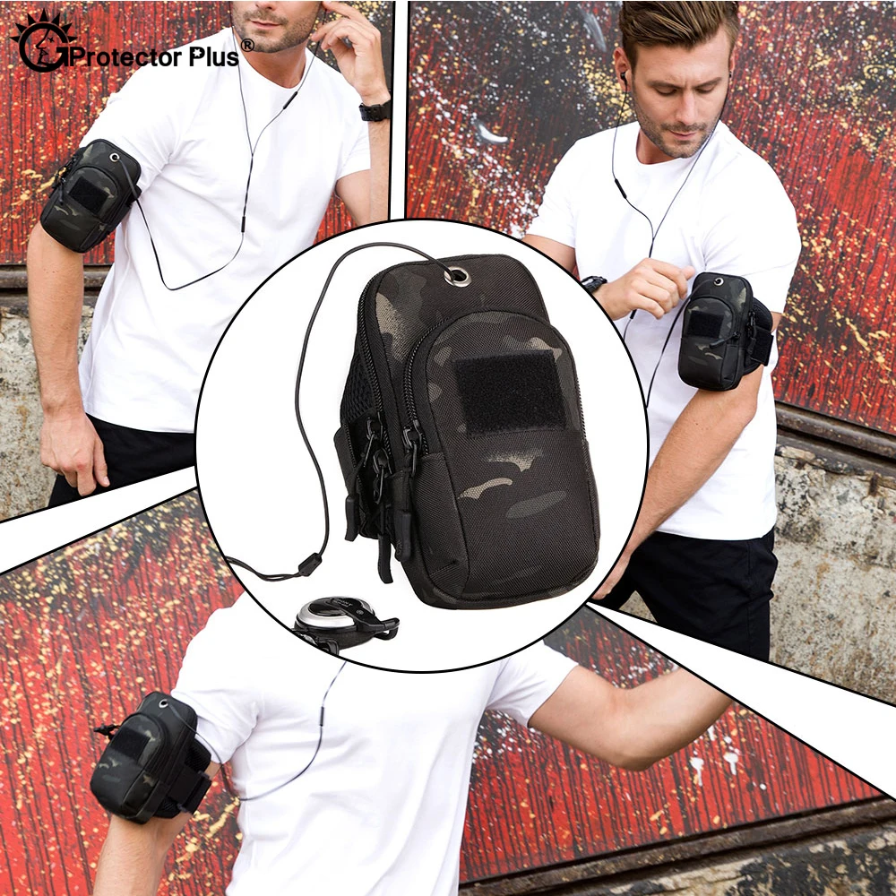 Защитная спортивная сумка, тактическая, 5,5 дюймов, для мобильного телефона, для бега, музыкальная сумка, военная сумка, для альпинизма, охоты, велоспорта