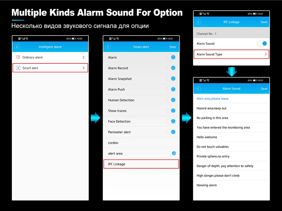 Alarm Sound for Option