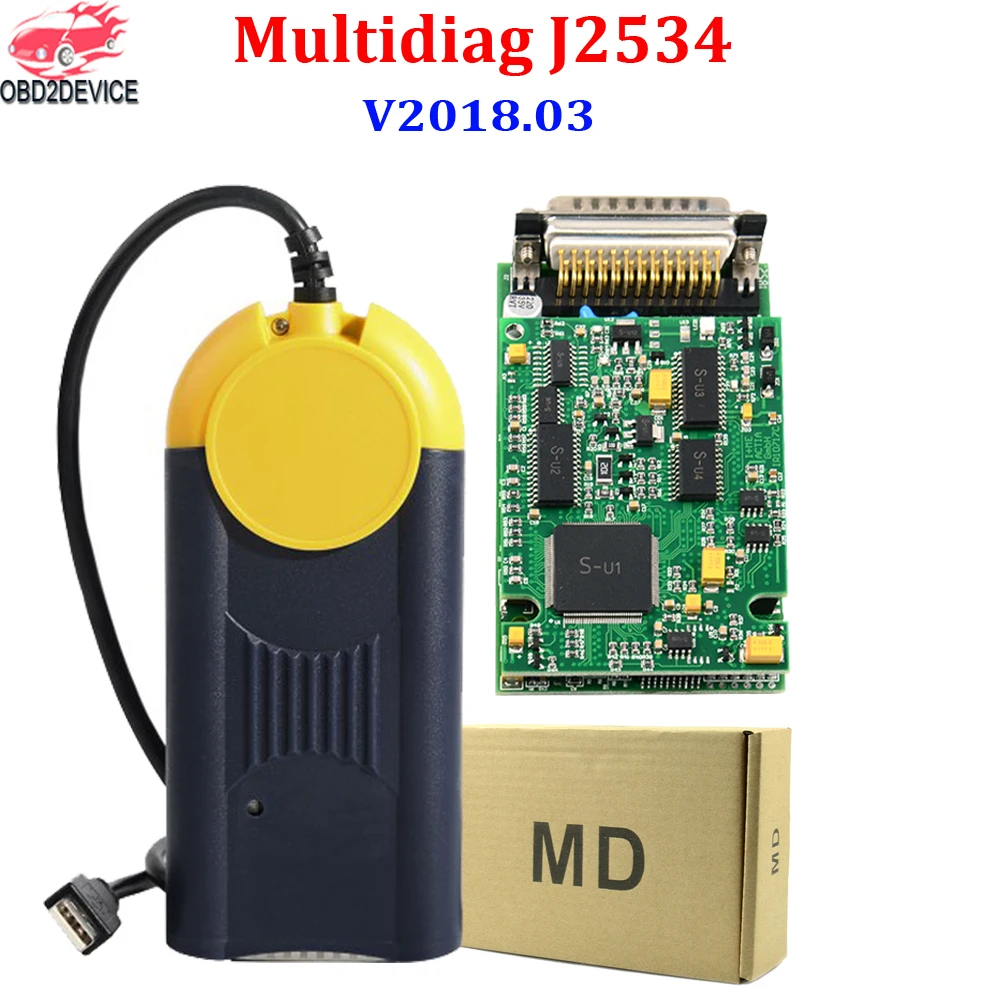 Новейший многофункциональный Diag доступ J2534 проходной интерфейс OBD2 Мульти-diag J2534 универсальный автомобильный диагностический инструмент