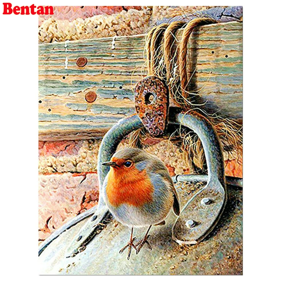 

sparrow bird Diamond Painting Full Square round Diamond pictures 5D DIY Embroidery Cross Stitch Kits Mosaic Diamond mazayka