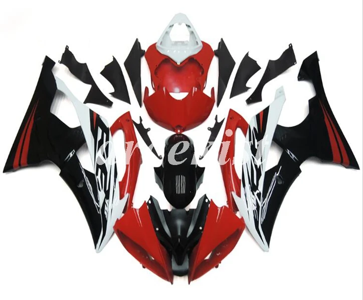 ABS литья под давлением Обтекатели комплект подходит для YAMAHA YZF-R6 2008- 08 09 10 11 12 13 14 15 16 кузов набор синий