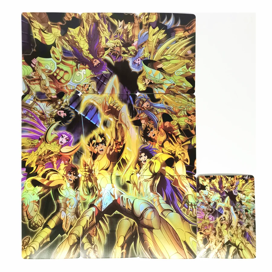 10 шт./компл. Saint Seiya Soul of Gold Western Wall коллекционные игрушки со знаками Зодиака хобби