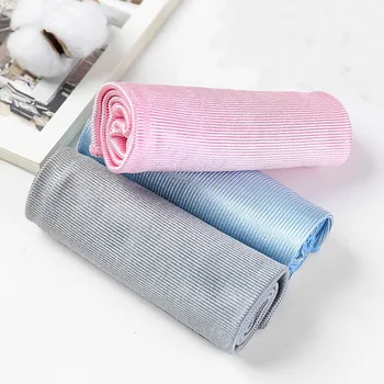 

1Pcs Wipe Glass Cloth Absorbable No Trace Window Car Rag Kitchen Cleaning Cloth Wipes Cleaning Towel Soft Microfiber 3 Sizes