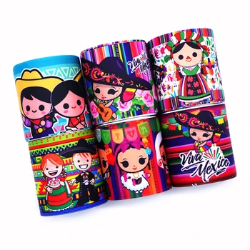 

Free shipping 2019 new arrival ribbons Hair Accessories ribbon 10 yards printed grosgrain ribbons 31837