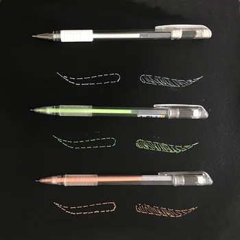 

2pcs/lot Tattoo Marker Pen Permanent Makeup Supplies Microblading Accessories Surgical Skin Marker Pen Tools for Eyebrow Lip