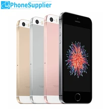 Разблокированный смартфон Apple iPhone SE A1662, 4,0 дюймов, двухъядерный, 16 ГБ/32 ГБ/64 Гб ПЗУ, камера 12 МП, iOS Touch ID, мобильный телефон 4G LTE