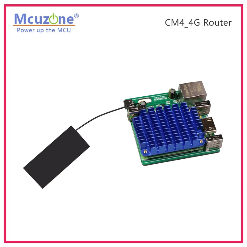 C4S 4G Router, Gebaseerd Op Raspberry Pi CM4 Module, Openwrt Zachte Router Ubuntu Wifi